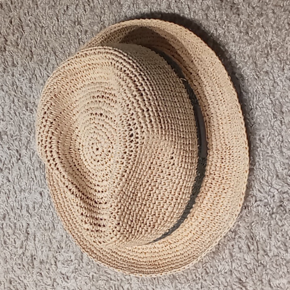Straw Coach fedora style hat -UNISEX-